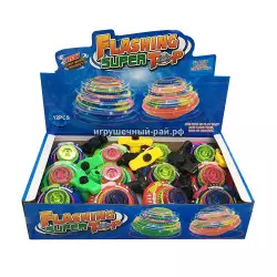 Волчки (свет и музыка) в боксе 12 шт 2091