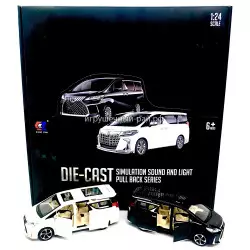 Машинка моделька Микроавтобус Тойота Альфард (1:24, металл) в ассортименте CZ119A