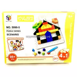 Пазлы Домик (4 в 1) 5990-5