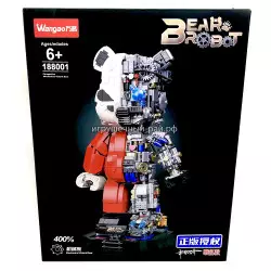 Конструктор BearBrick (Wangao, 1471 дет) 188001