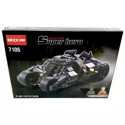 Конструктор Бэтмен - Бэтмобиль (Decool, 325 дет) 7105