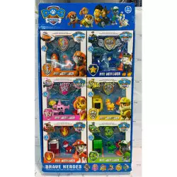 Фигурки Патруль (6 видов) упаковка из 6 шт PB99-6A