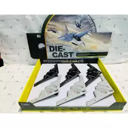 Модельки самолеты (1:72, металл) бокс из 6 шт HW777-20