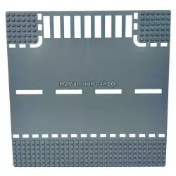 Пластина - конструктор Дорога: Пешеходный переход QL0909