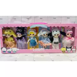 Куклы (набор из 6 шт) JZ312A