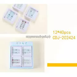 Накладные ногти бокс из 12 шт CDJ-202424