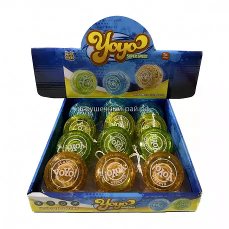 Йо-йо (диаметр 5 см) бокс из 12 шт YOYO355-8