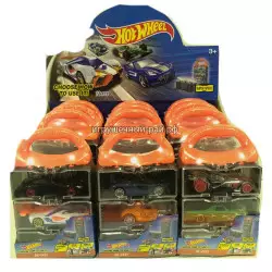 Машинки Хот Вилс в пластиковом кейсе (набор из 3 шт) бокс из 12 шт C265-3A