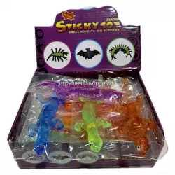 Лизун липучка (19 см) бокс из 40 шт AA-33