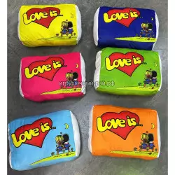 Мягкая подушка Love is (30 x 20 см)