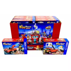Конструкторы Сити - Пожарная машина (Zhe Gao, 8 видов) бокс из 16 шт QL2263