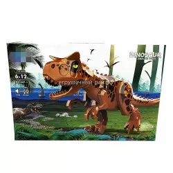 Конструктор Динозавры - Тираннозавр со звуком (Zuanma) 047-1
