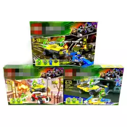 Конструктор Черепашки ниндзя (QS08, 3 вида, ~246 дет) в ассортименте 33001-33002-33008