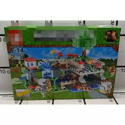 Конструкторы Майнкрафт (LB+, 4 вида, ~203 дет) бокс из 4 шт LB539