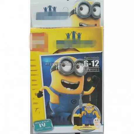 Конструктор Миньоны в упаковке 12 шт M1015
