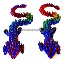 Антистресс дракон игрушка подвижный (37 см) LK3496-29D