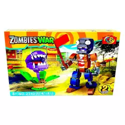 Конструктор Зомби и цветок - людоед (502 дет) 2240
