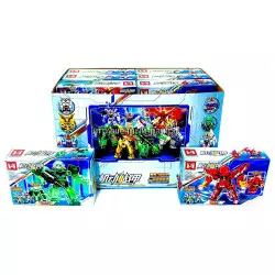 Конструкторы Роботы (8 видов) бокс из 16 шт MG2169