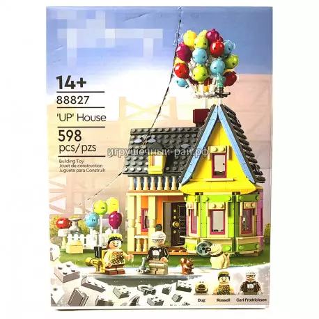 Конструктор Дом из м/ф Вверх (598 дет) 88827