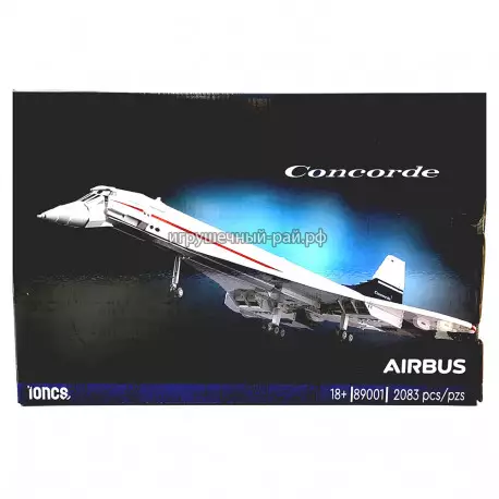 Конструктор Самолёт Конкорд (2083 дет) 89001