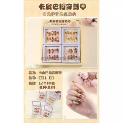 Накладные ногти Капибара (упаковка из 12 шт) CDJ-03