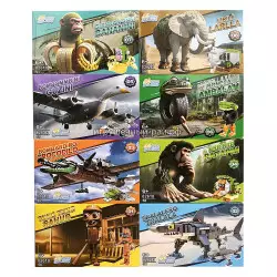 Конструкторы Итальянские животные мемы (8 видов, ~56 дет) бокс из 16 шт 82610