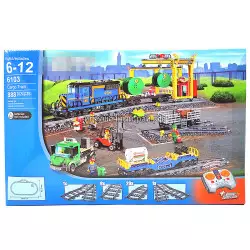 Конструктор Сити - Железная дорога: Грузовой поезд (888 дет) 6103