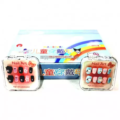 Накладные ногти (упаковка из 18 шт T017