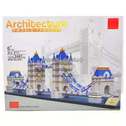Микро-конструктор Архитектура -  Тауэрский мост / Англия (Dr.Star, 2467 дет) 811