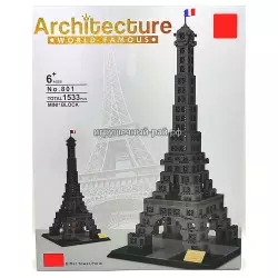 Микро-конструктор Архитектура - Эйфелева Башня / Франция (Dr.Star, 1533 дет) 801