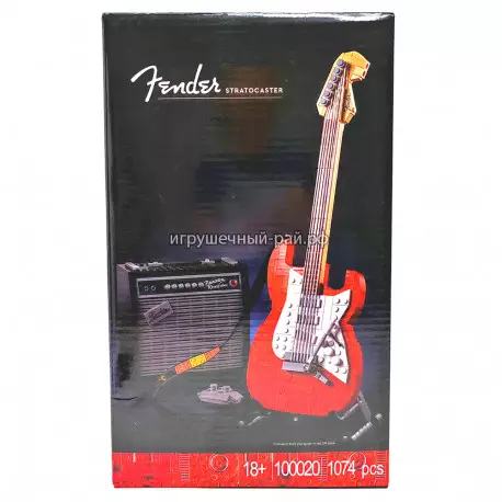 Конструктор Айдиас - Электрогитара Fender Stratocaster (1074 дет) 100020