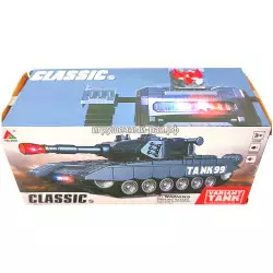 Интерактивная игрушка крутилка Танк (свет и звук) FS238-13A