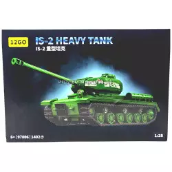 Конструктор Советский тяжёлый танк ИС-2 (1:28, 1402 дет) 97006